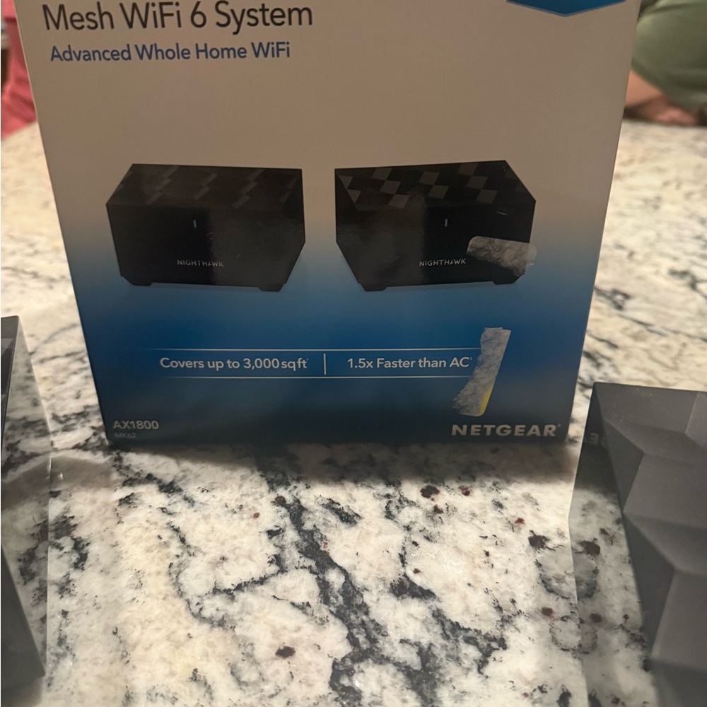 Used Netgear Mesh WiFi 6 Router and Satellite. - Picture 8 of 9